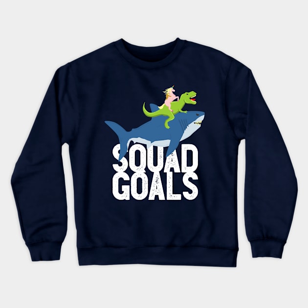 Extreme Squad Goals Crewneck Sweatshirt by emodist